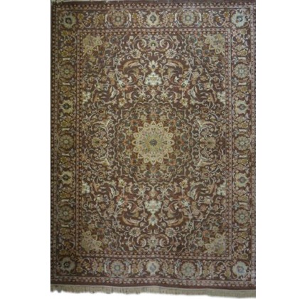 Iranian carpet Diba Carpet Isfahan l.brown - высокое качество по лучшей цене в Украине.