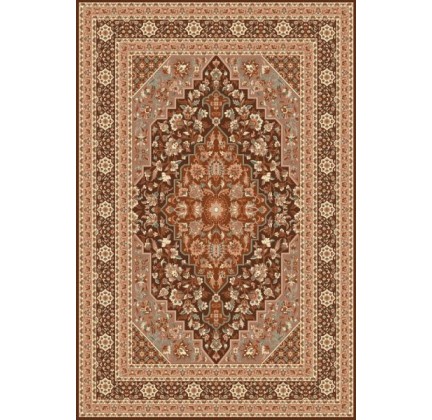 Iranian carpet Diba Carpet Kian Brown - высокое качество по лучшей цене в Украине.