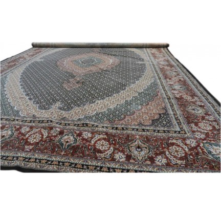 Iranian carpet Diba Carpet Mahi-esfahan d.brown - высокое качество по лучшей цене в Украине.
