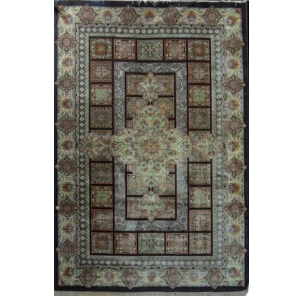 Iranian carpet Diba Carpet Masroor d.brown - высокое качество по лучшей цене в Украине.