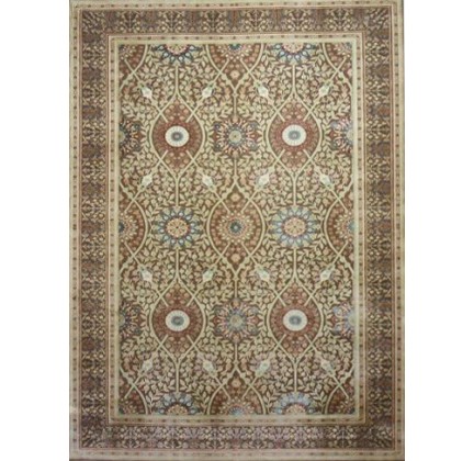 Iranian carpet Diba Carpet Taranom Brown - высокое качество по лучшей цене в Украине.
