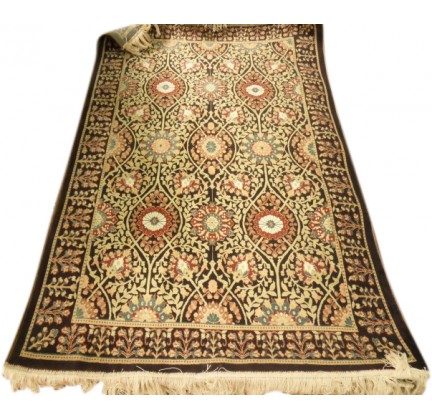 Іранський килим Diba Carpet Taranom d.brown - высокое качество по лучшей цене в Украине.