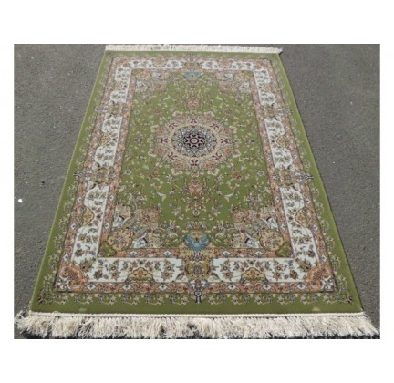 Iranian carpetShah Kar Collection (Y-009/8070 green) - высокое качество по лучшей цене в Украине.