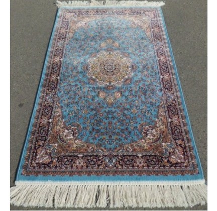 Iranian carpet Silky Collection (D-015/1069 blue) - высокое качество по лучшей цене в Украине.