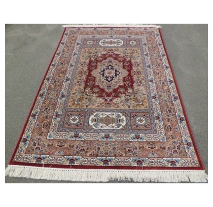 Iranian carpet Silky Collection (D-001/1043 red) - высокое качество по лучшей цене в Украине.