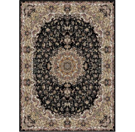 Шерстяний килим Solomon Carpet Aytakin Black - высокое качество по лучшей цене в Украине.