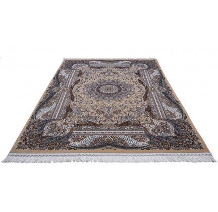 Persian carpet Kashan 619-BE Beije - высокое качество по лучшей цене в Украине.