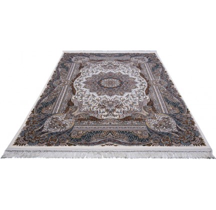 Persian carpet Kashan 619-C cream - высокое качество по лучшей цене в Украине.