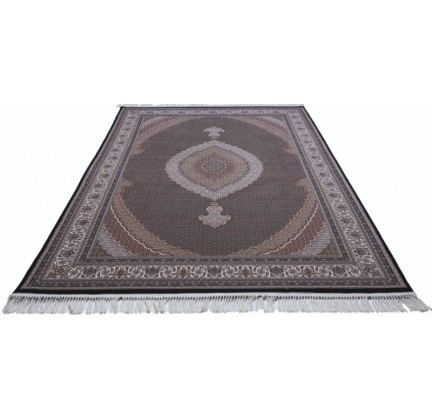 Persian carpet Kashan 707-DBL dark blue - высокое качество по лучшей цене в Украине.