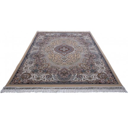 Persian carpet Kashan 774-BE Beije - высокое качество по лучшей цене в Украине.