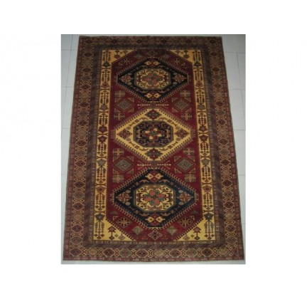 Вовняний килим Kazak 121975 - высокое качество по лучшей цене в Украине.