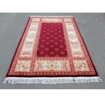 Wool carpet Savonery BE23/red - высокое качество по лучшей цене в Украине.