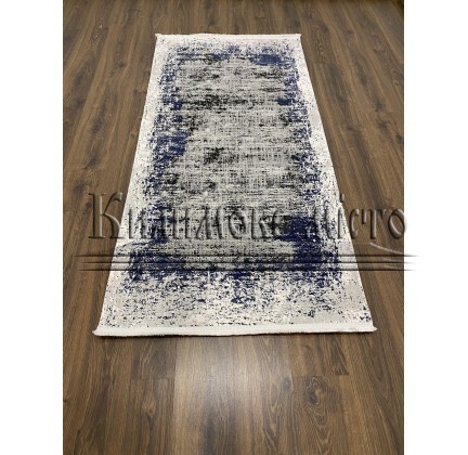 Acrylic carpet Ambiente AB21A blue cream - высокое качество по лучшей цене в Украине.