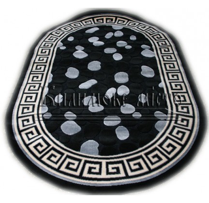 Акриловый ковер Antik  4037 black-black - высокое качество по лучшей цене в Украине.