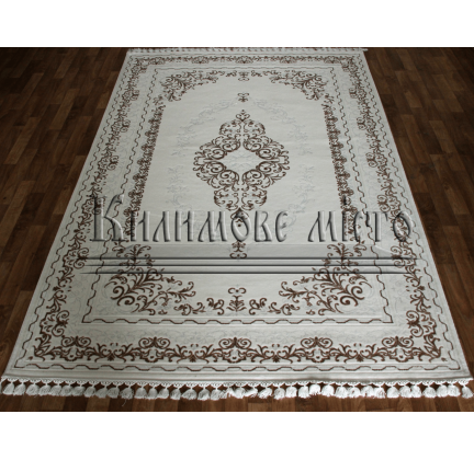 Acrylic carpet EVEREST 15018 CREAM - высокое качество по лучшей цене в Украине.