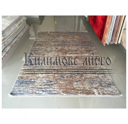 Arylic carpet Elitra W7079 D.Blue-D.Orange - высокое качество по лучшей цене в Украине.