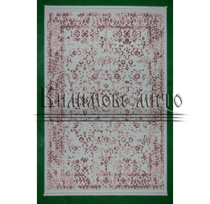 Acrylic carpet Erciyes 0084 ivory-pink - высокое качество по лучшей цене в Украине.