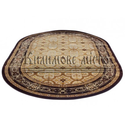 Arylic carpet Exclusive 0386 brown - высокое качество по лучшей цене в Украине.