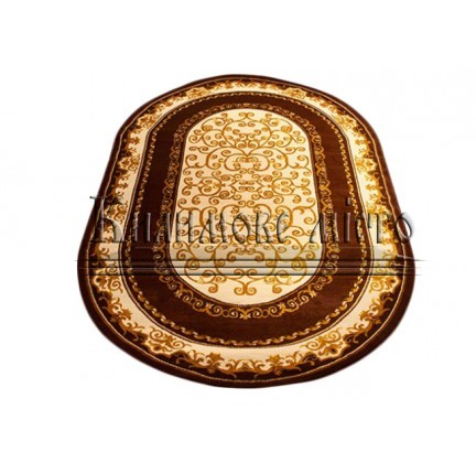 Arylic carpet Exclusive 0387 brown - высокое качество по лучшей цене в Украине.