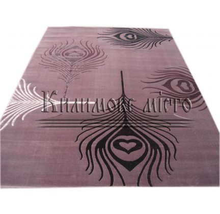 Arylic carpet Florya 0071 violet - высокое качество по лучшей цене в Украине.