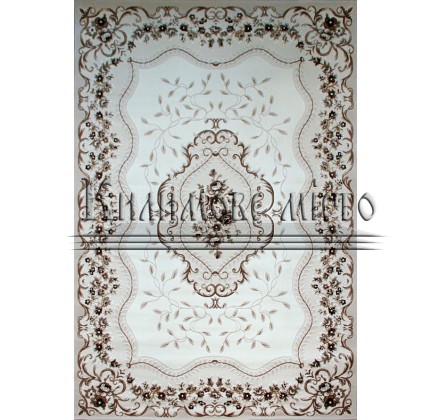 Arylic carpet Istanbul 1305C brown-cram - высокое качество по лучшей цене в Украине.