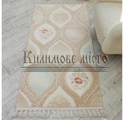 Arylic carpet Kasmir Nepal Exc 0033-06 BEJ - высокое качество по лучшей цене в Украине.