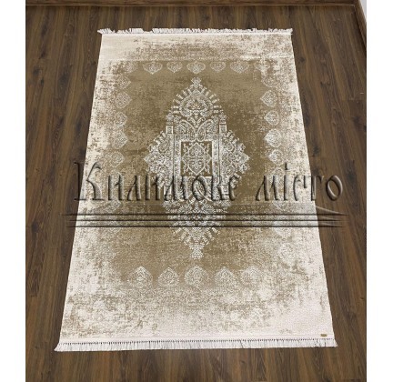 Acrylic carpet OTANTIK E015B , BROWN CREAM - высокое качество по лучшей цене в Украине.