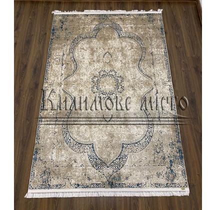 Acrylic carpet OTANTIK E017B , BLUE BEIGE - высокое качество по лучшей цене в Украине.