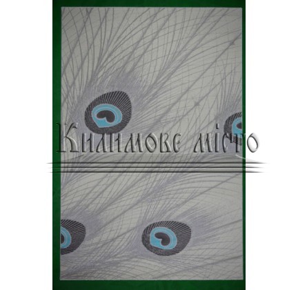 Акриловий килим Paris 0052 cream-turquise - высокое качество по лучшей цене в Украине.