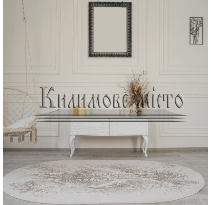 Акриловий килим Vals 0503A Ivory-D.Beige - высокое качество по лучшей цене в Украине.
