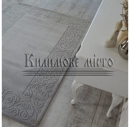 Акриловий килим Vals W2327 L.Grey-C.Grey - высокое качество по лучшей цене в Украине.