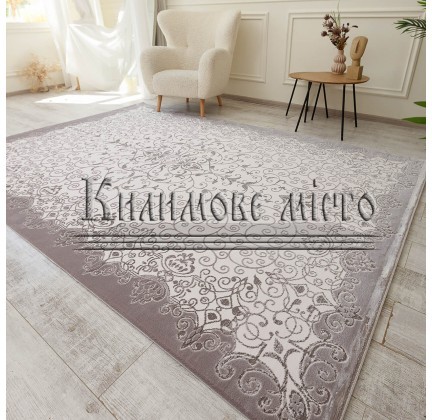 Акриловий килим Vals W8555 L.Grey-L.Grey - высокое качество по лучшей цене в Украине.