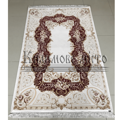 Arylic carpet Zarina 2694A Cream-Red - высокое качество по лучшей цене в Украине.