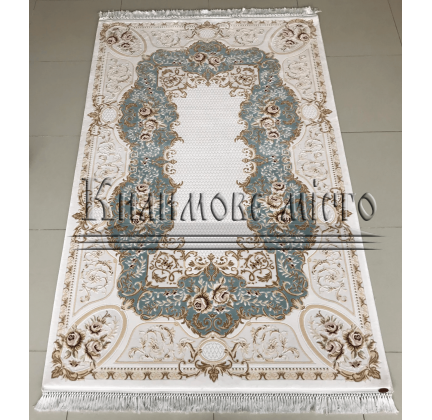 Arylic carpet Zarina 2696A Cream-Blue - высокое качество по лучшей цене в Украине.