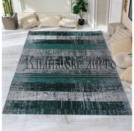 Синтетический ковер ALMINA 131908 grey/blue - высокое качество по лучшей цене в Украине.