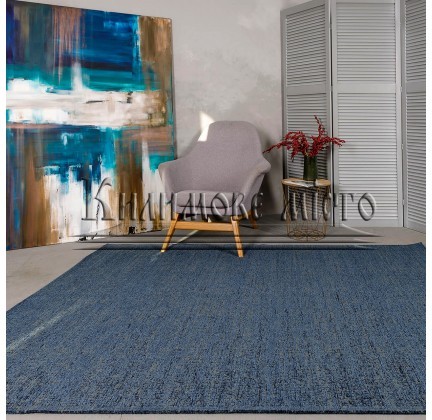 Синтетический ковер ALMINA 148401 blue - высокое качество по лучшей цене в Украине.
