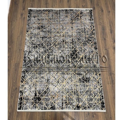 Bamboo carpet COUTURE 0846C , BLACK GREY - высокое качество по лучшей цене в Украине.