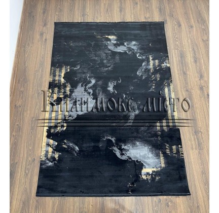 Bamboo carpet COUTURE 0884A , BLACK - высокое качество по лучшей цене в Украине.