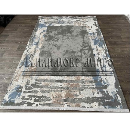 Acrylic carpet Girit GR14D , GREY BLUE - высокое качество по лучшей цене в Украине.