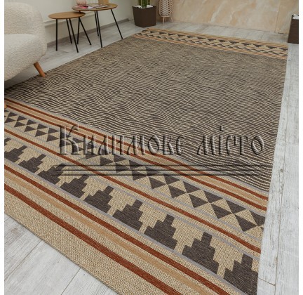 Napless carpet LODA 139712 beige - высокое качество по лучшей цене в Украине.