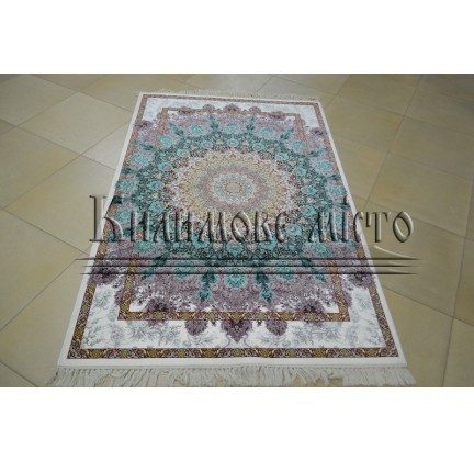 Iranian carpet Diba Carpet Lotus cream-brown-d.green - высокое качество по лучшей цене в Украине.