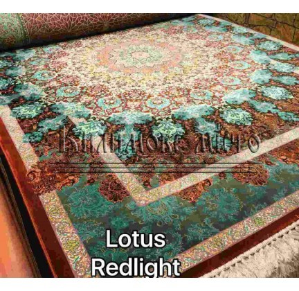 Иранский ковер Diba Carpet Lotus redlight - высокое качество по лучшей цене в Украине.