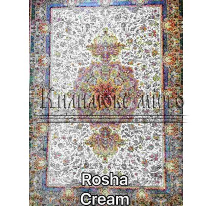 Иранский ковер Diba Carpet Rosha cream - высокое качество по лучшей цене в Украине.