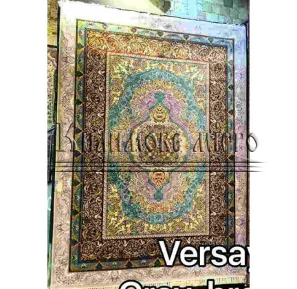 Iranian carpet Diba Carpet Versay gray-brown - высокое качество по лучшей цене в Украине.