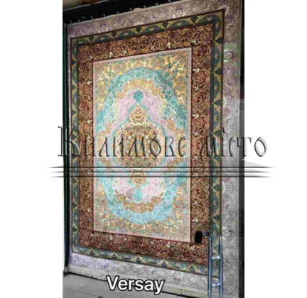 Iranian carpet Diba Carpet Versay gray-brown-copper - высокое качество по лучшей цене в Украине.