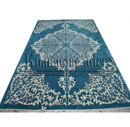 Iranian carpet Diba Carpet Sorena blue - высокое качество по лучшей цене в Украине.