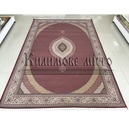 Високощільний килим Abrishim 3817A red - высокое качество по лучшей цене в Украине.