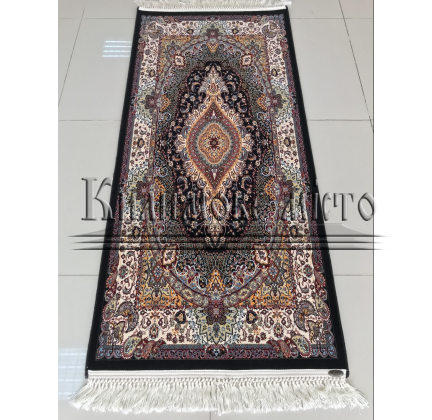 High-density carpet Abrishim 3824A navy / cream - высокое качество по лучшей цене в Украине.