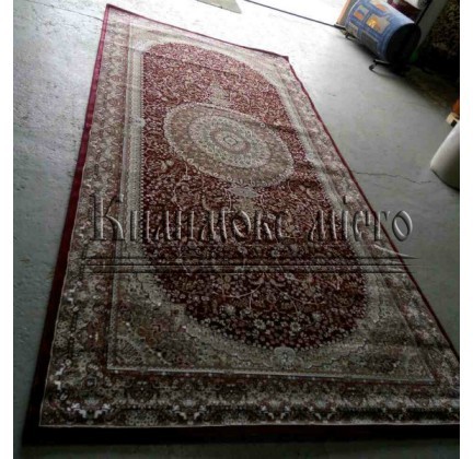 Високощільний килим Begonya 0925 bordo - высокое качество по лучшей цене в Украине.