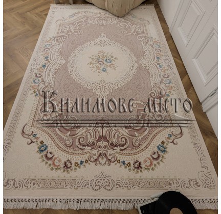 High-density carpet Belmond K184A L.L.LILAC-H.B CREAM - высокое качество по лучшей цене в Украине.